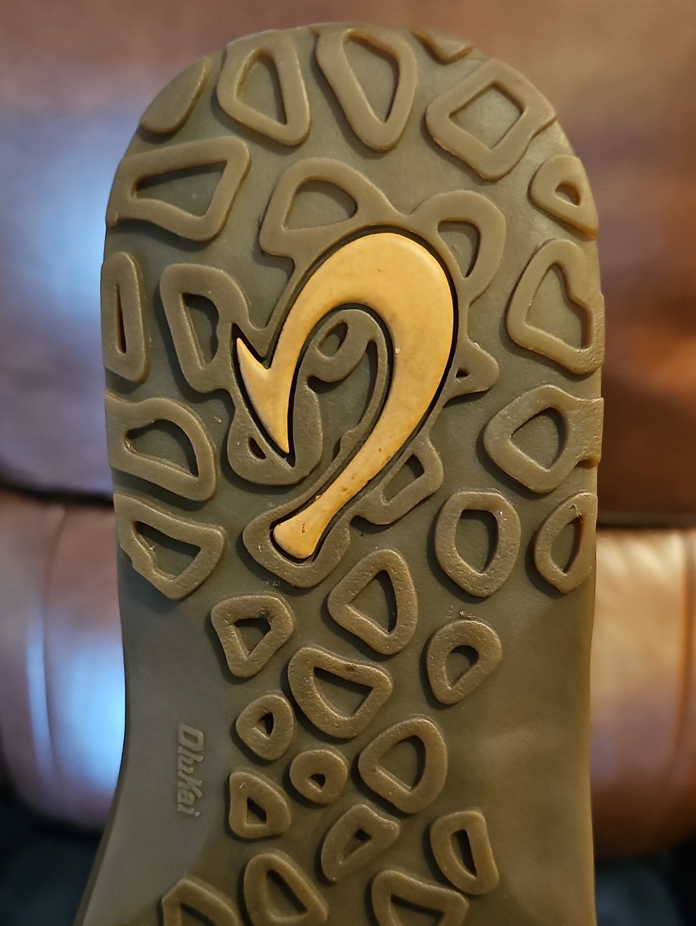 OLUKAI EHUKAI Brown Flip-Flops (Men's US M 11) - Picture 10 of 12